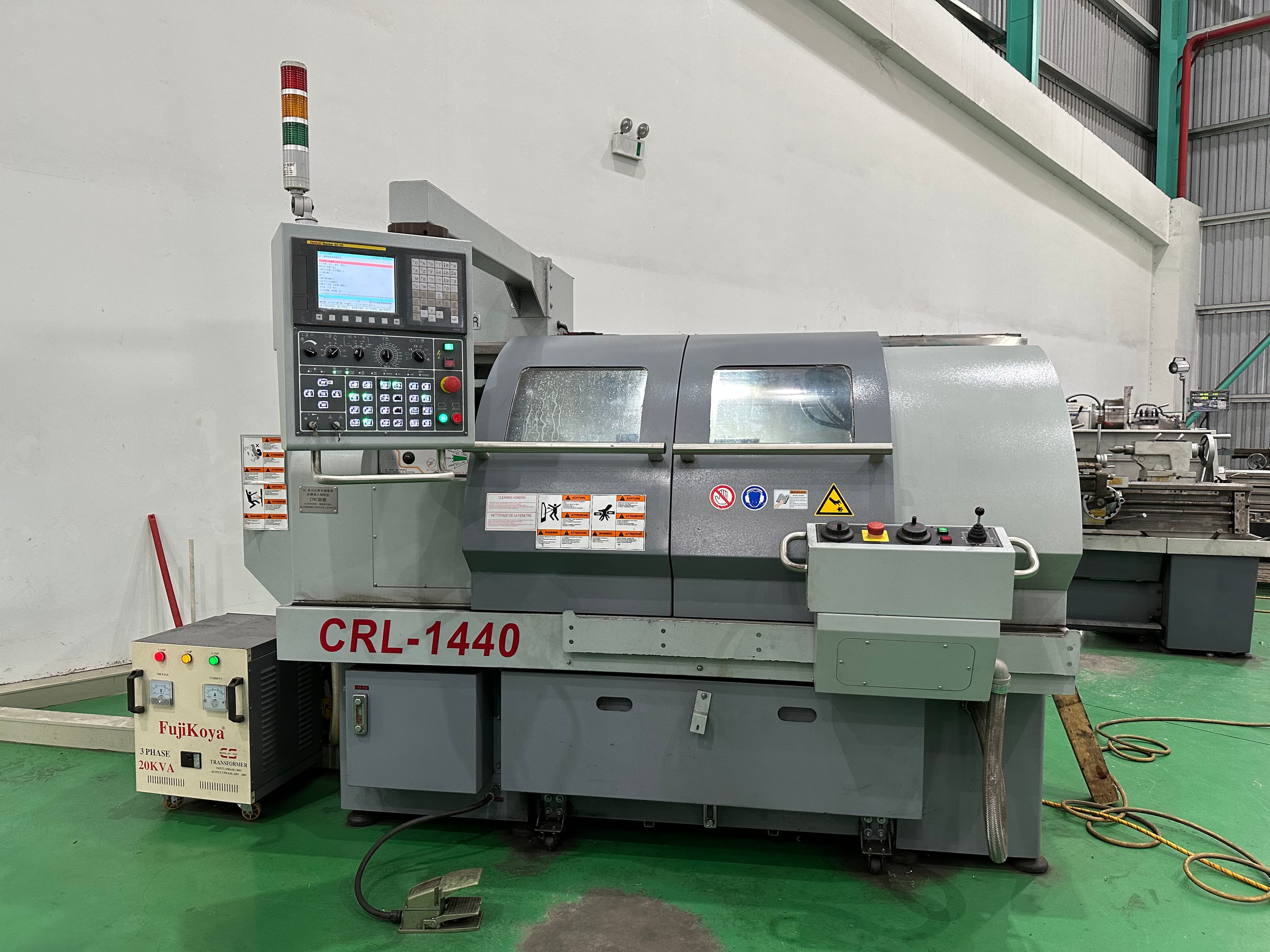 CNC Lathe Max size Ø300 × 800 mm
