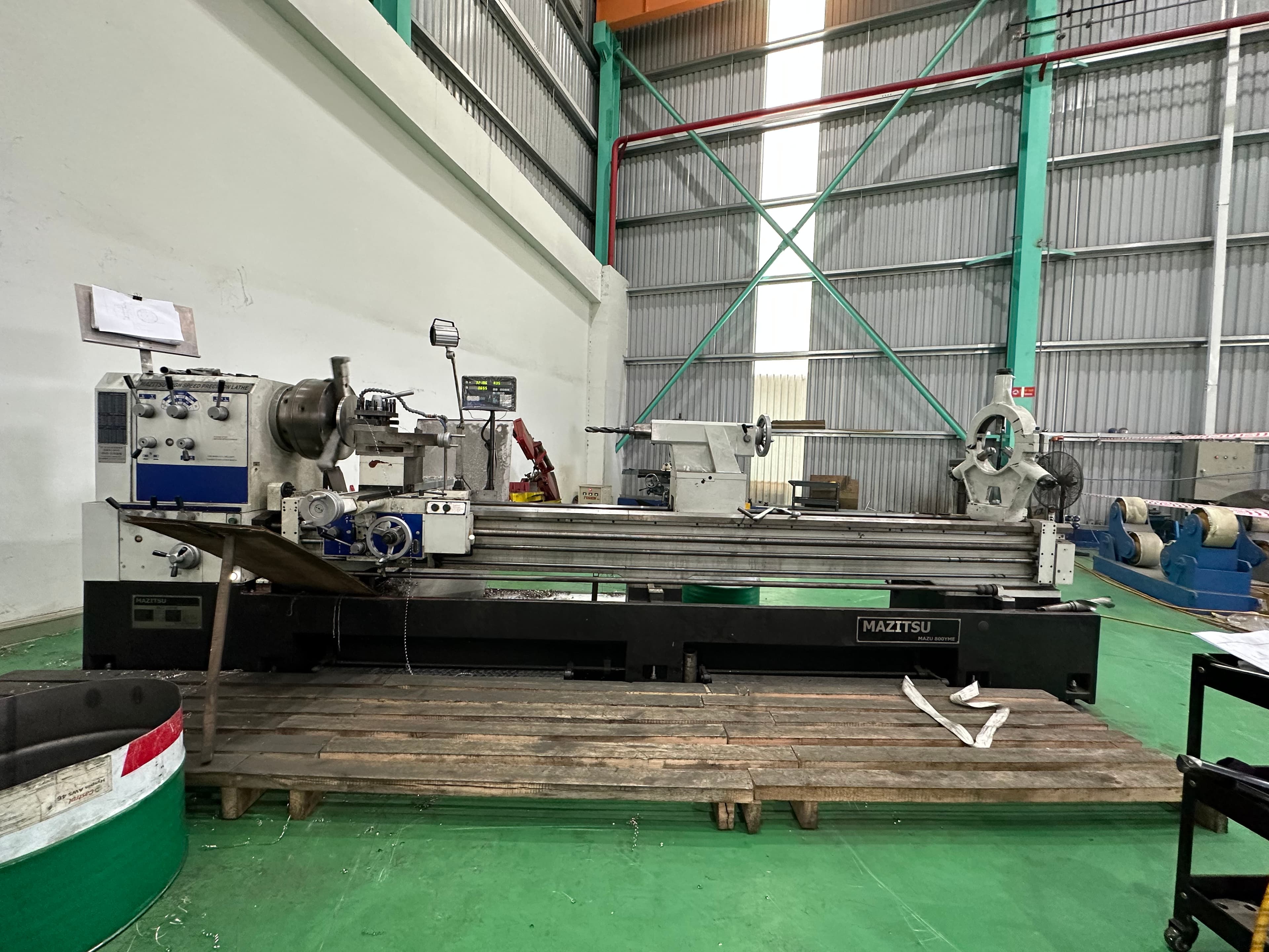 Lathe - Long size Ø800 × 3,200 mm